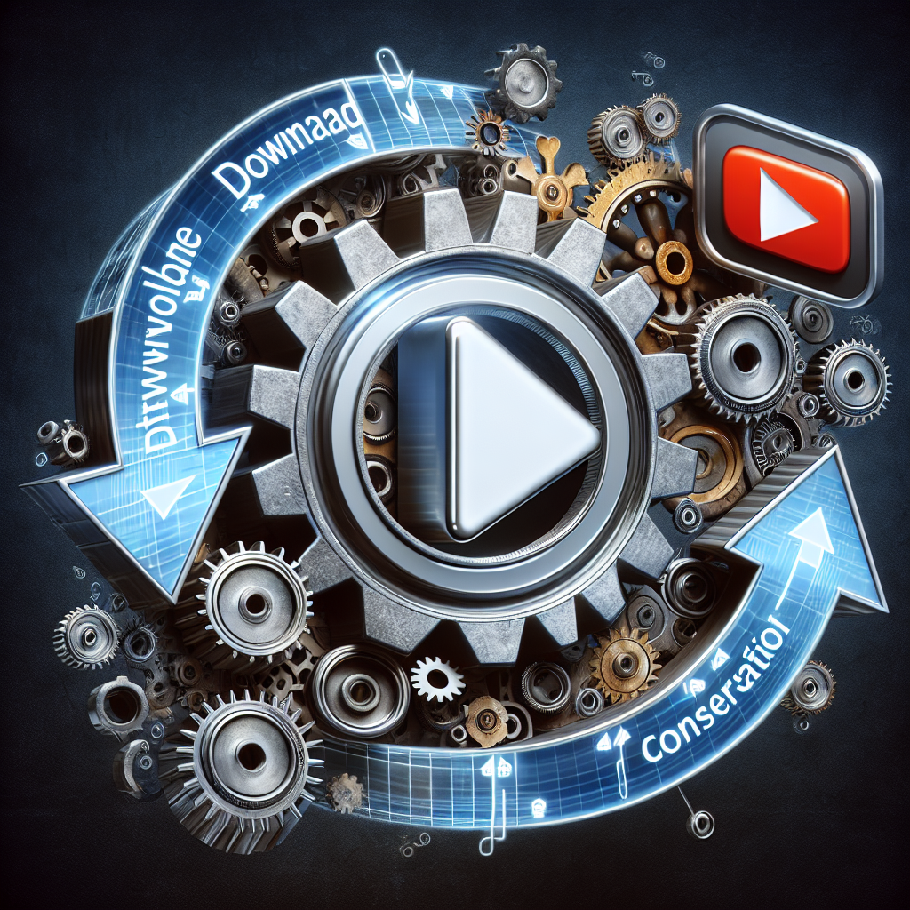 "Ilustrasi langkah-langkah mudah untuk mendownload dan mengonversi video YouTube ke format MP4 di perangkat Anda."